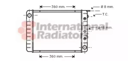 Теплообменник VAN WEZEL 59002028