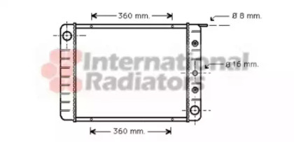 Теплообменник VAN WEZEL 59002039