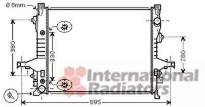 Теплообменник VAN WEZEL 59002133