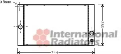 Теплообменник VAN WEZEL 59002141