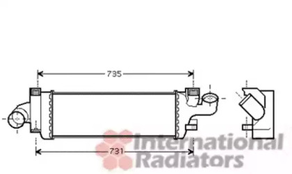 Теплообменник VAN WEZEL 59004134