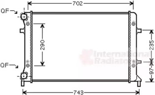 Теплообменник VAN WEZEL 58002228