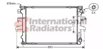 Теплообменник VAN WEZEL 58002232