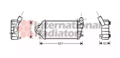 Теплообменник VAN WEZEL 58004194