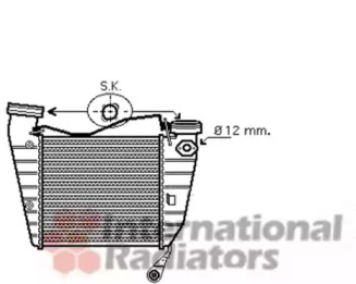 Теплообменник VAN WEZEL 58004253