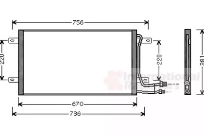 Конденсатор VAN WEZEL 58005187