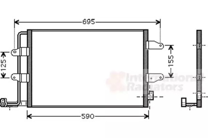 Конденсатор VAN WEZEL 58005252