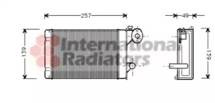 Теплообменник VAN WEZEL 58006062