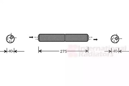 Осушитель VAN WEZEL 5800D021