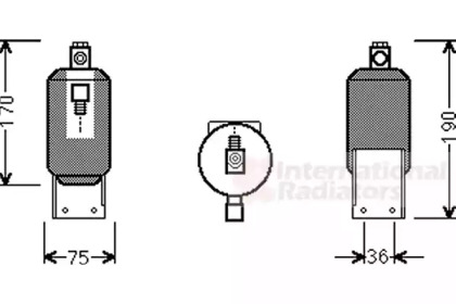 Осушитель VAN WEZEL 5800D292