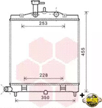 Теплообменник VAN WEZEL 83002172