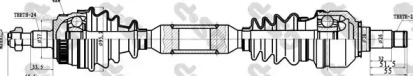 Вал GSP 235037