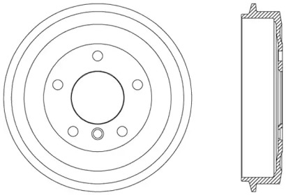 Тормозной барабан OPEN PARTS BAD9005.10