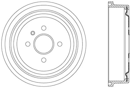 Тормозный барабан OPEN PARTS BAD9037.20