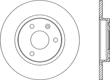 Тормозной диск OPEN PARTS BDA1111.10