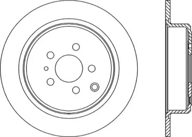 Тормозной диск OPEN PARTS BDA1149.10