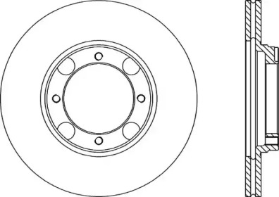 Тормозной диск OPEN PARTS BDA1192.20