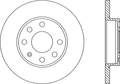 Тормозной диск OPEN PARTS BDA1403.10