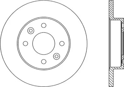 Тормозной диск OPEN PARTS BDA1446.10