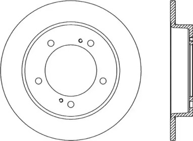 Тормозной диск OPEN PARTS BDA1498.10