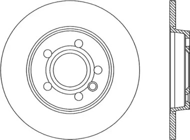 Тормозной диск OPEN PARTS BDA1844.10