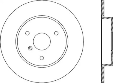 Тормозной диск OPEN PARTS BDA1864.10