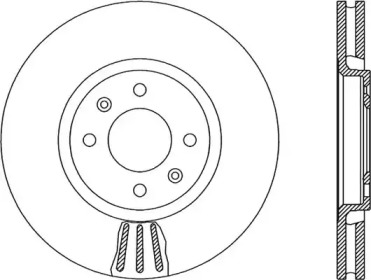 Тормозной диск OPEN PARTS BDA1865.20