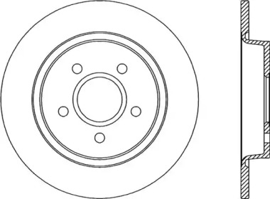 Тормозной диск OPEN PARTS BDA2030.10