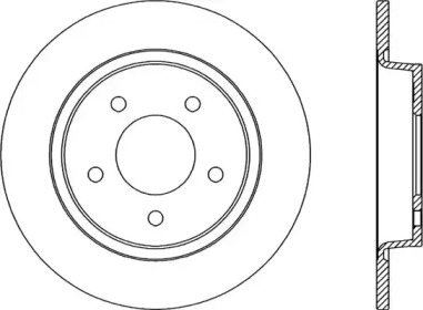 Тормозной диск OPEN PARTS BDA2031.10