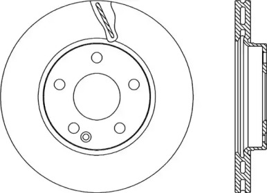 Тормозной диск OPEN PARTS BDA2200.20