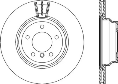 Тормозной диск OPEN PARTS BDA2276.20