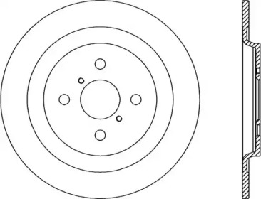 Тормозной диск OPEN PARTS BDA2339.10