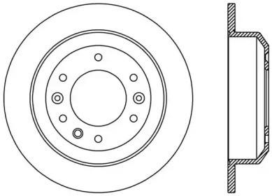 Тормозной диск OPEN PARTS BDA2372.10