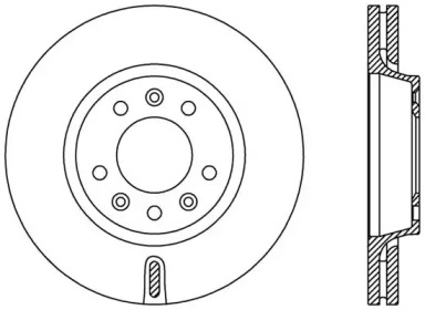 Тормозной диск OPEN PARTS BDA2381.20