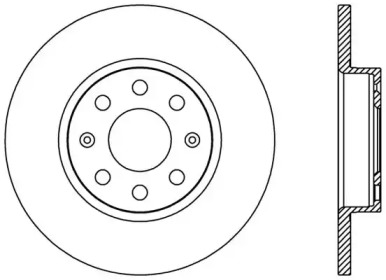 Тормозной диск OPEN PARTS BDA2444.10