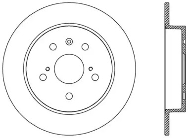 Тормозной диск OPEN PARTS BDA2566.10