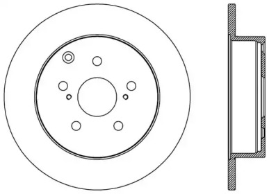 Тормозной диск OPEN PARTS BDA2584.10