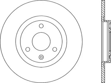 Тормозной диск OPEN PARTS BDR1108.10