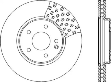 Тормозной диск OPEN PARTS BDR1315.20