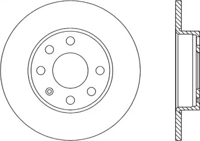 Тормозной диск OPEN PARTS BDR1402.10