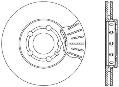 Тормозной диск OPEN PARTS BDR1730.20