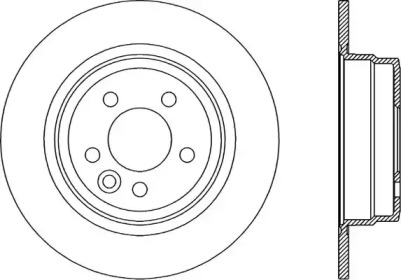 Тормозной диск OPEN PARTS BDR1894.10