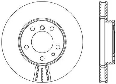 Тормозной диск OPEN PARTS BDR1926.20