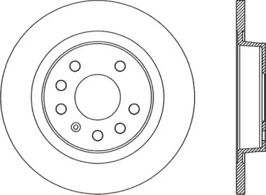 Тормозной диск OPEN PARTS BDR1989.10