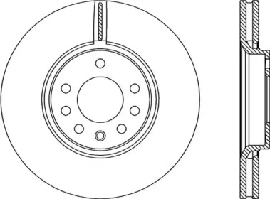 Тормозной диск OPEN PARTS BDR1990.20