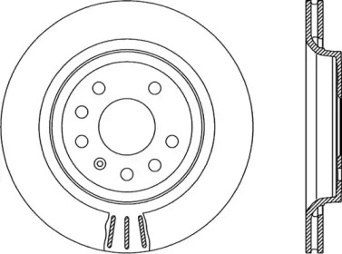 Тормозной диск OPEN PARTS BDR1992.20