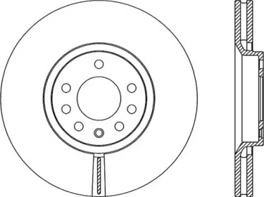 Тормозной диск OPEN PARTS BDR2086.20