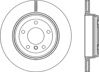 Тормозной диск OPEN PARTS BDR2199.20