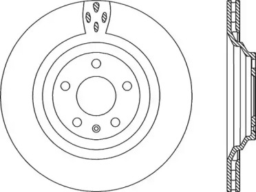 Тормозной диск OPEN PARTS BDR2201.20