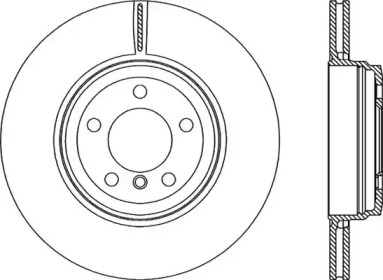 Тормозной диск OPEN PARTS BDR2222.20